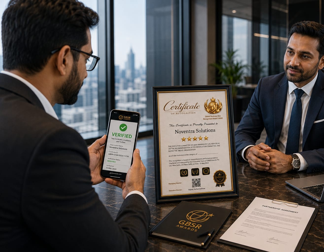 GBSR certificate verification
